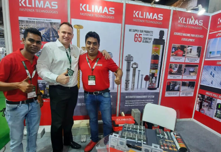 KLIMAS Wkręt-met na targach ZAK Doors i Windows Expo w Bombaju