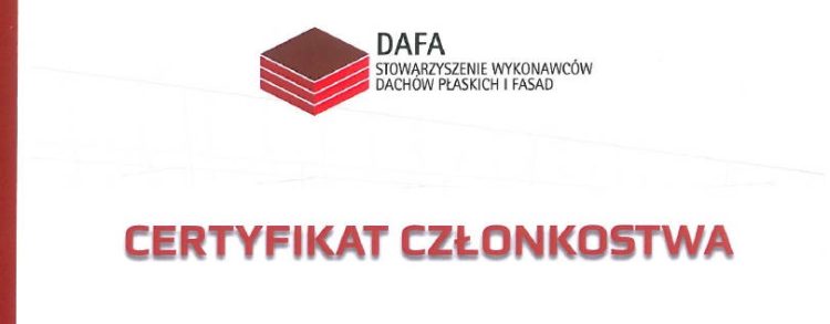 Stowarzyszenie DAFA rekomenduje firmę Klimas Wkręt-met)