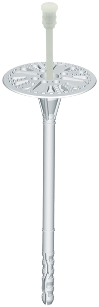 LTX-8 - Łącznik wbijany z trzpieniem tworzywowym z krótką strefą rozpierania