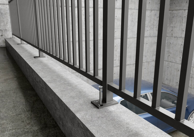 WDBLP - Wkręt do betonu z łbem płaskim do szybkiego montażu zamocowań stałych i tymczasowych